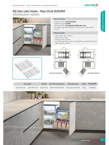 CATALOGUE THIẾT BỊ PHỤ KIỆN BẾP GRANDX 2026