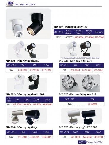 CATALOGUE MD LIGHTING 2026