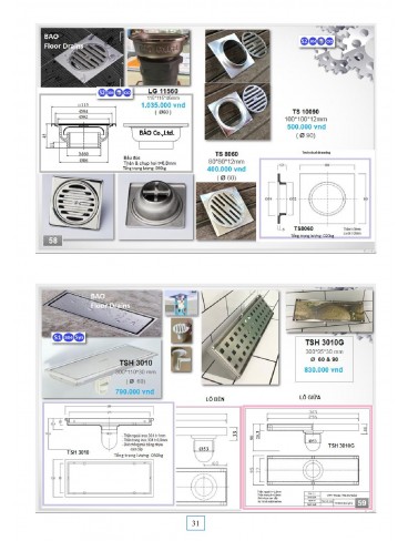 CATALOGUE INOX BẢO THÁNG 04.2026