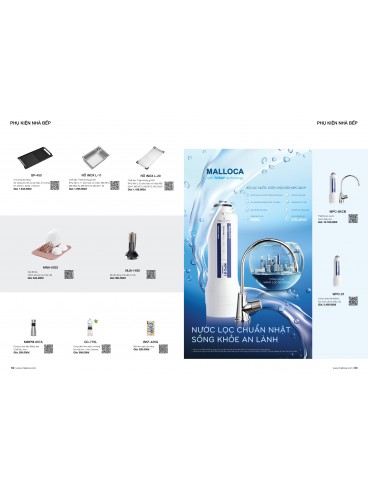 THIẾT BỊ BẾP MALLOCA 2025 