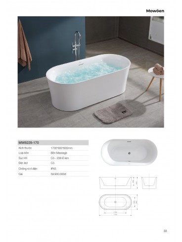 CATALOGUE BỒN TẮM MOWOEN 2026