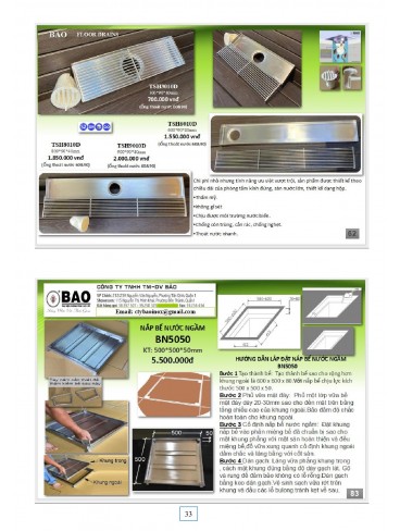 CATALOGUE INOX BẢO THÁNG 2/2026