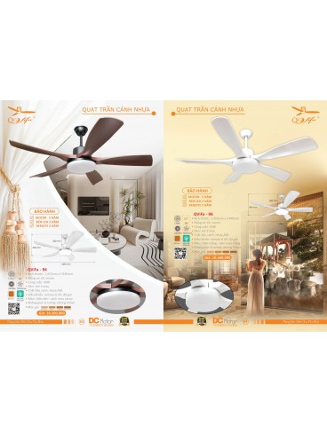 CATALOGUE QUẠT TRẦN PTH VIFA 2026
