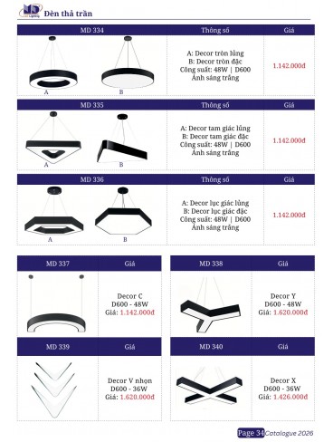 CATALOGUE MD LIGHTING 2026