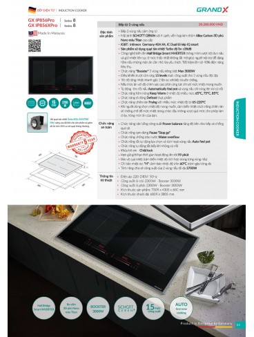 CATALOGUE THIẾT BỊ THIẾT BỊ BẾP GRANDX 2026