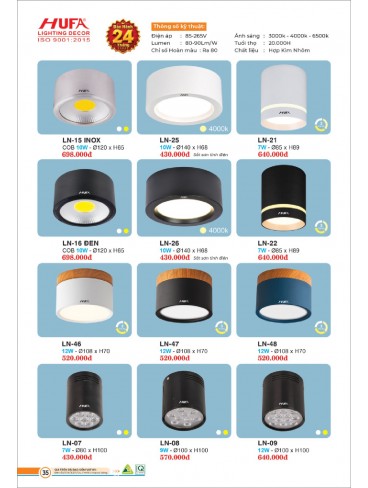 ĐÈN LED HUFA 2027