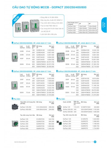 CATALOGUE SCHNEIDER THÁNG 01-2025