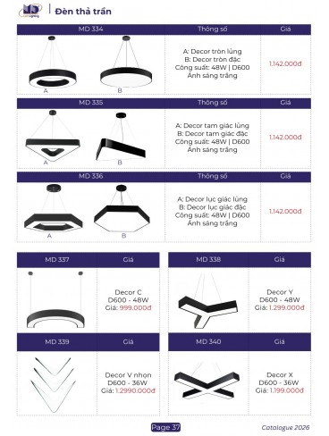 CATALOGUE MD LIGHTING T08.2026