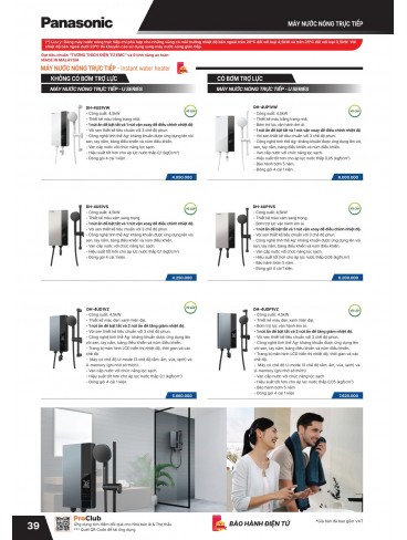 CATALOGUE THIẾT BỊ ĐIỆN PANASONIC & NANOCO T04.2026