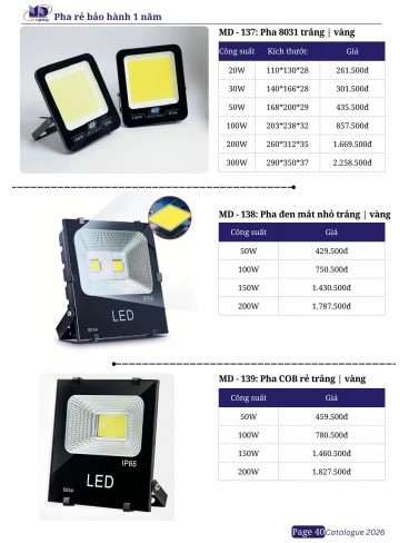 CATALOGUE MD LIGHTING 2026