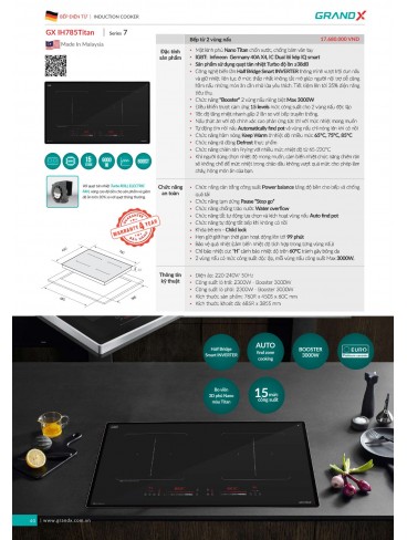CATALOGUE THIẾT BỊ THIẾT BỊ BẾP GRANDX 2026