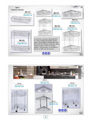 CATALOGUE INOX BẢO THÁNG 04.2026