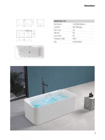 CATALOGUE BỒN TẮM MOWOEN 2026