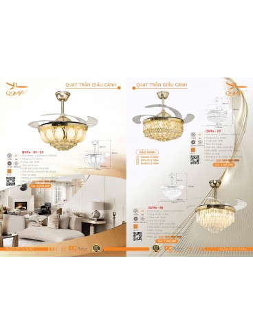 CATALOGUE QUẠT TRẦN PTH VIFA 2026