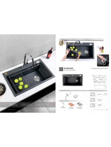 CATALOGUE BỒN RỬA CHÉN BOSSCO