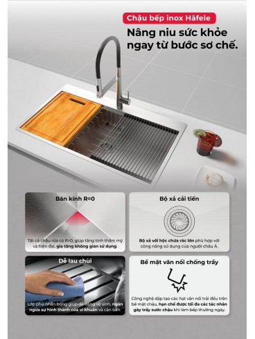 CATALOGUE THIẾT BỊ BẾP HAFELE 2026