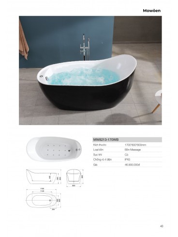 CATALOGUE BỒN TẮM MOWOEN 2026
