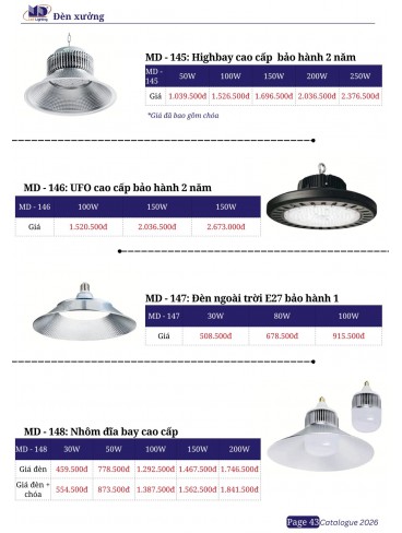 CATALOGUE MD LIGHTING 2026
