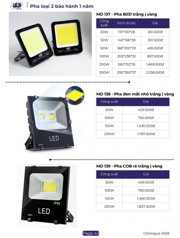 CATALOGUE MD LIGHTING T08.2026