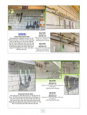 CATALOGUE INOX BẢO THÁNG 2/2026
