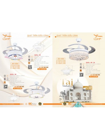 CATALOGUE QUẠT TRẦN PTH VIFA 2026
