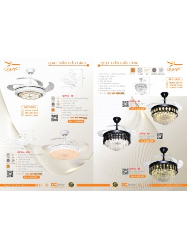 CATALOGUE QUẠT TRẦN PTH VIFA 2026