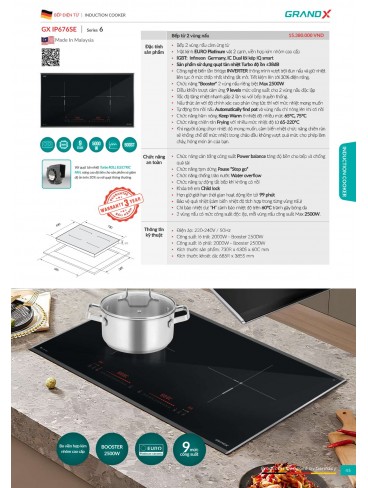 CATALOGUE THIẾT BỊ THIẾT BỊ BẾP GRANDX 2026
