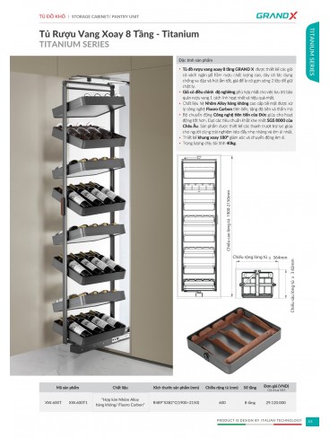 CATALOGUE THIẾT BỊ PHỤ KIỆN BẾP GRANDX 2026