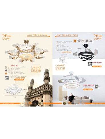 CATALOGUE QUẠT TRẦN PTH VIFA 2026