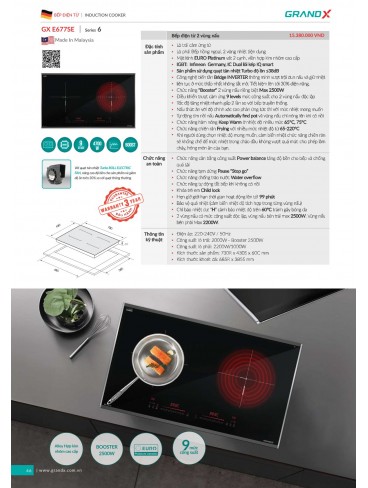 CATALOGUE THIẾT BỊ THIẾT BỊ BẾP GRANDX 2026