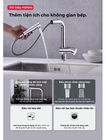 CATALOGUE THIẾT BỊ BẾP HAFELE 2026