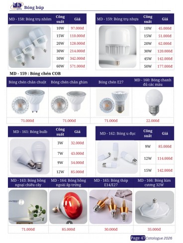 CATALOGUE MD LIGHTING 2026
