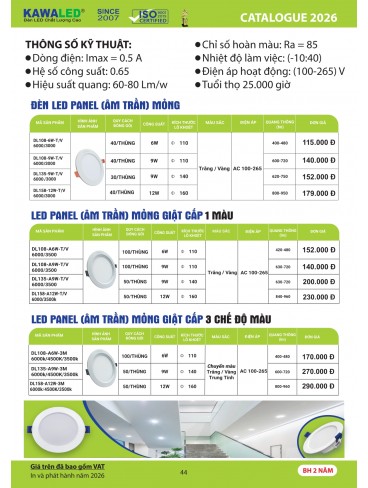 CATALOGUE KAWASAN & KAWALED 2026