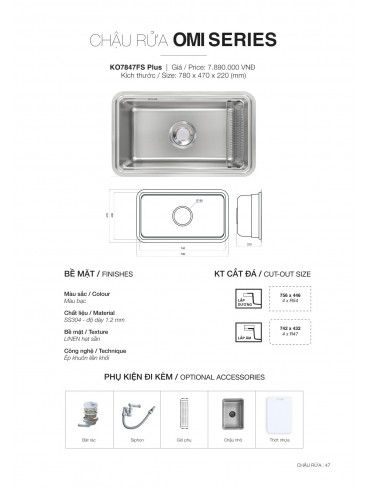 CATALOGUE CHẬU RỬA CHÉN KLUGER 2026