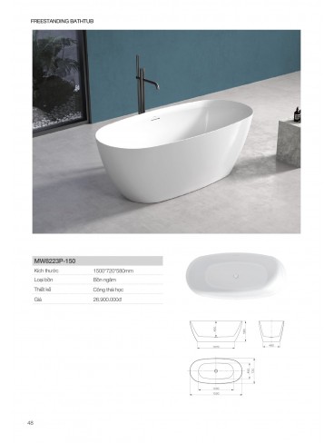 CATALOGUE BỒN TẮM MOWOEN 2026
