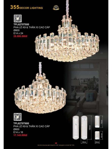 CATALOGUE 355 DECOR LIGHTING 2025