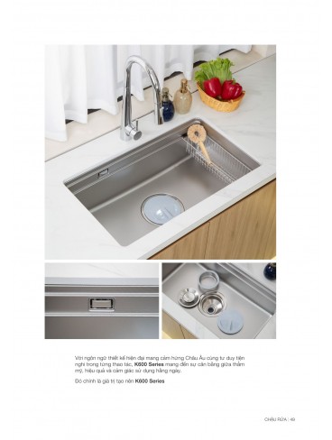 CATALOGUE CHẬU RỬA CHÉN KLUGER 2026
