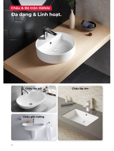 CATALOGUE THIẾT BỊ BẾP HAFELE 2026