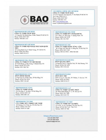 CATALOGUE INOX BẢO THÁNG 2/2026