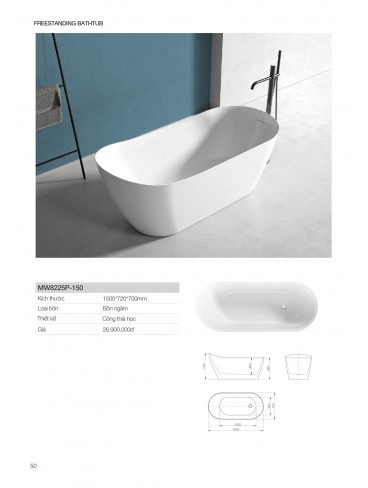 CATALOGUE BỒN TẮM MOWOEN 2026
