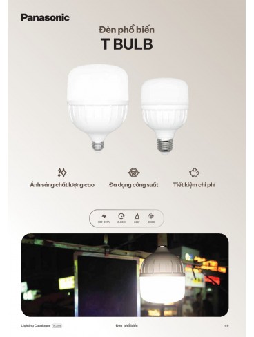 CATALOGUE ĐÈN PANASONIC THÁNG 06 - 2026