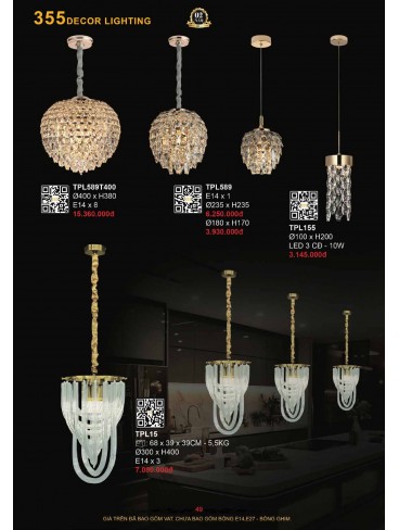 CATALOGUE 355 DECOR LIGHTING 2026