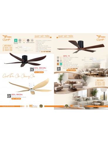 CATALOGUE QUẠT TRẦN PTH VIFA 2026