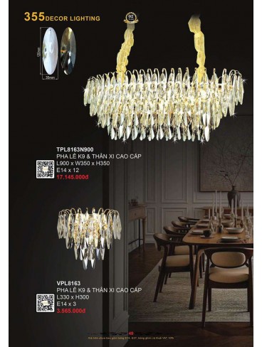 CATALOGUE 355 DECOR LIGHTING 2025