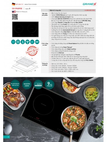 CATALOGUE THIẾT BỊ THIẾT BỊ BẾP GRANDX 2026