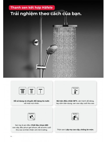 CATALOGUE THIẾT BỊ BẾP HAFELE 2026