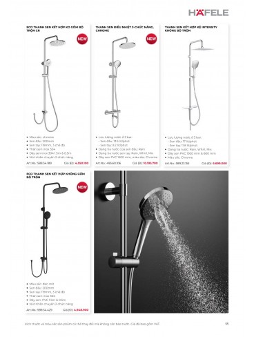 CATALOGUE THIẾT BỊ BẾP HAFELE 2026