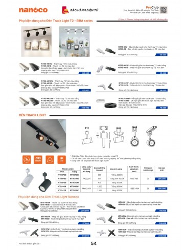 CATALOGUE THIẾT BỊ ĐIỆN PANASONIC & NANOCO T10.2026