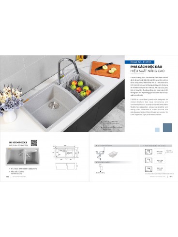 CATALOGUE BỒN RỬA CHÉN BOSSCO