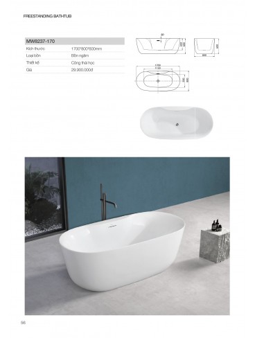 CATALOGUE BỒN TẮM MOWOEN 2026
